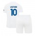 Inter Milan Lautaro Martinez #10 Babykleding Uitshirt Kinderen 2023-24 Korte Mouwen (+ korte broeken)